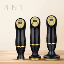 Магнитная Акупрессура гуаша очищающий массажер Вес для жиросжигания удаления снятие боли токсинов антицеллюлитный тонкая косметическая машина 46