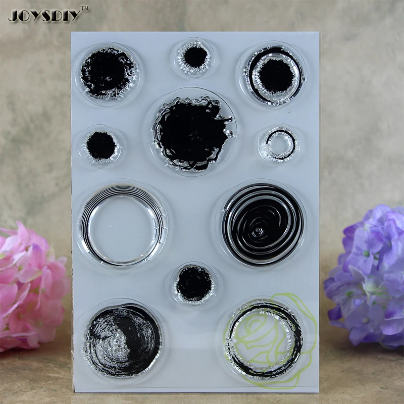 Various Round Bubbles background Scrapbook DIY photo cards account