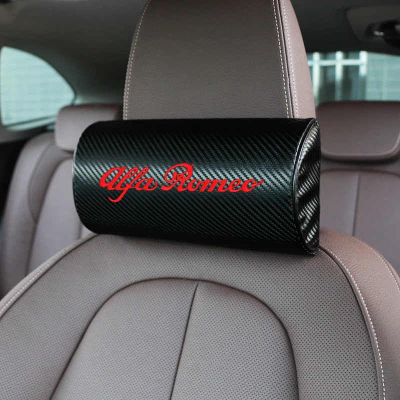 

Car Styling Seat Neck Pillow Protection Auto Headrest Support Rest Travelling Car Headrest Neck for alfa romeo 159 147 Giulia