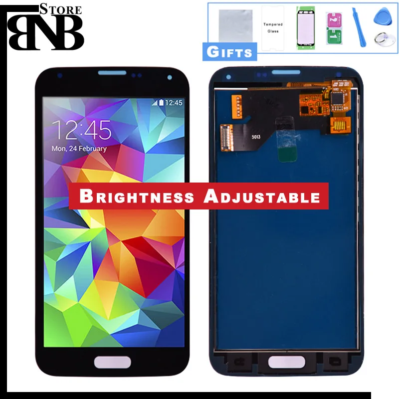 For Samsung galaxy S5 G900F LCD Display Screen Touch Digitizer Assembly S5 G900 G900A G900T G900I LCD Free shipping