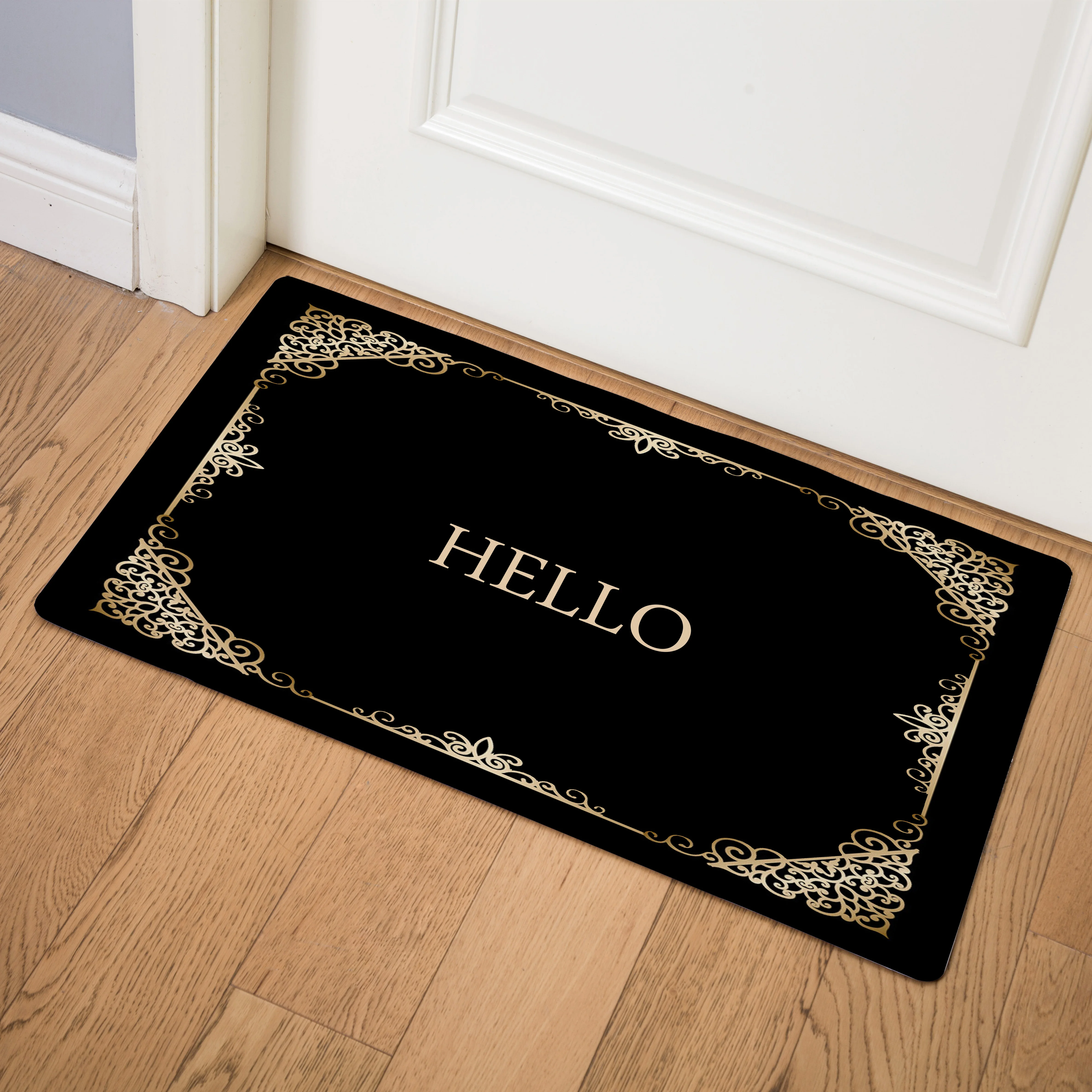 European Home Mat long Door carpet Outdoor Entrance Pad Soft