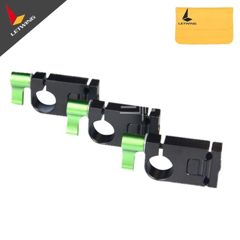 cheap Lanparte 15MM Single Rod Hole Mount Cable Clamp Wire Clip CC 01 for DSLR Rig Top Handle