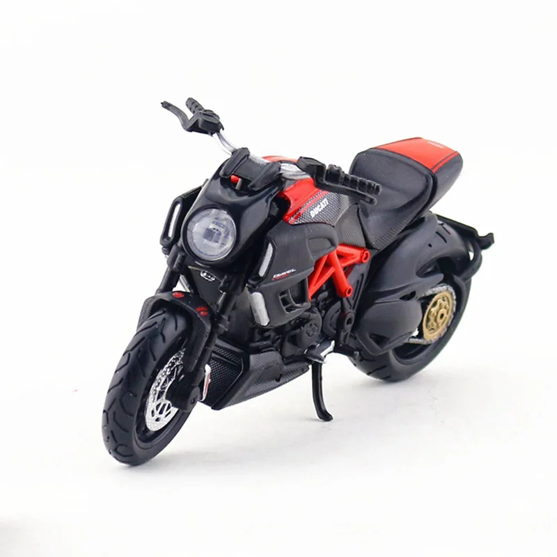 Maisto Ducati мотоциклетная игрушка 1:18 сплав мотоцикл эмуляция Diavel углеродная модель игрушки для детей