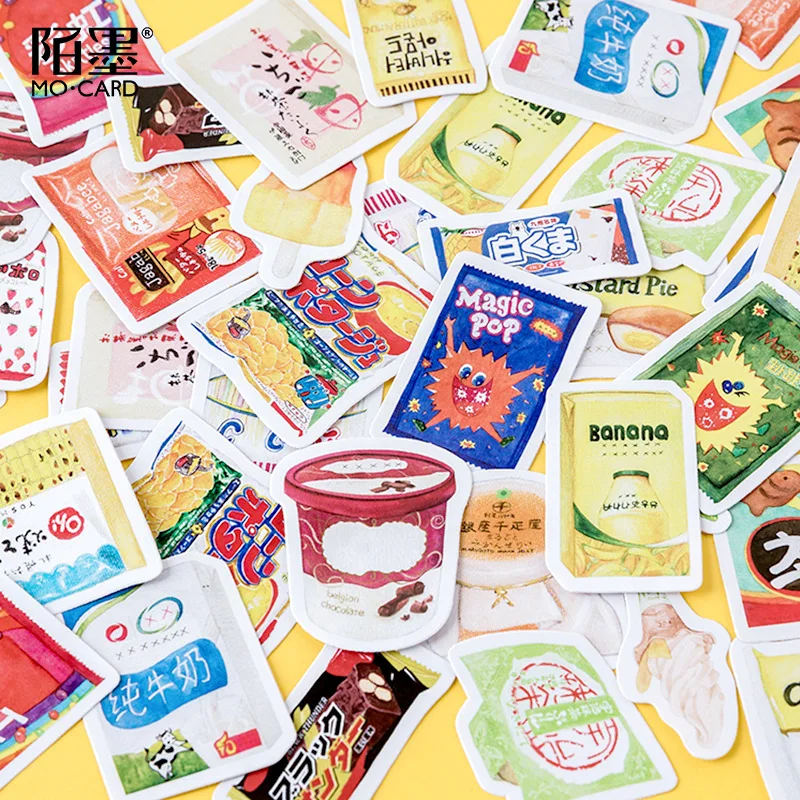 46 pcs/pack Kawaii Stationery Stickers Good food Series Diary Decorative Mobile Stickers Scrapbooking DIY Craft Stickers