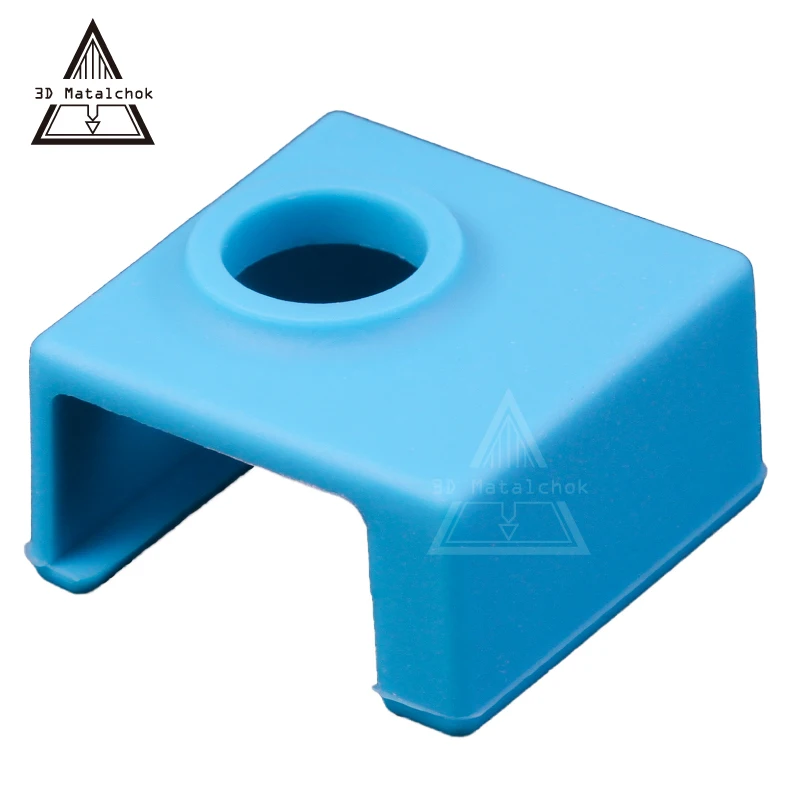 MK8/MK9 تجميعها الطارد الساخن النهاية سيليكون جورب ل Anet A8 Prusa i3 CR10 3D طابعة الألومنيوم التدفئة كتلة فوهة