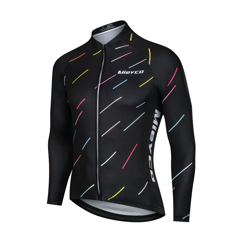 Мужская спортивная одежда для велоезды Ropa Ciclismo с длинными рукавами, летняя и осенняя рубашка для езды на велосипеде, MTB, Спортивная футболка для скоростного спуска - Цвет: 4