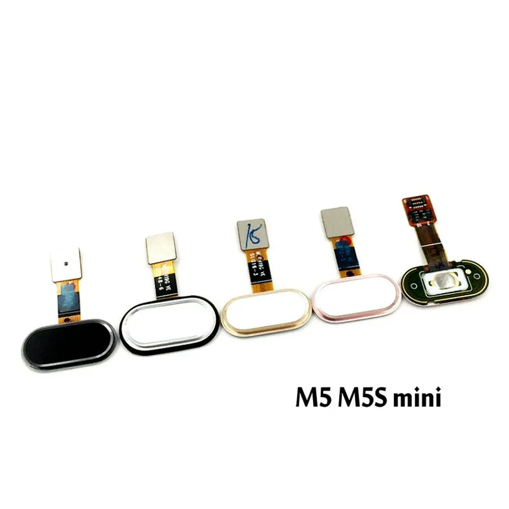 New Home Button Touch ID Sensor Key For Meizu M5 M5s mini Replacement Parts FingerPrint Flex Cable | Мобильные телефоны и