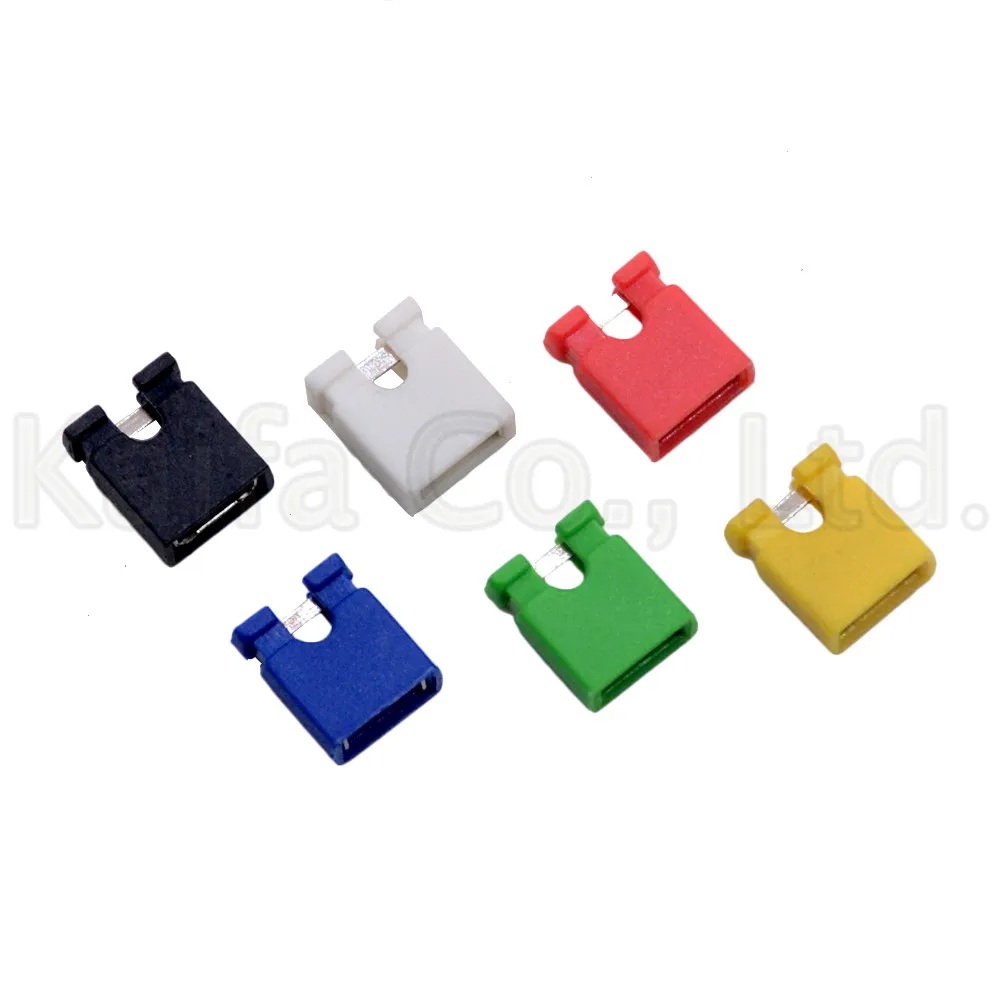 

10pcs 2.54mm Pin Header Standard Computer Jumper Blocks Connector 3 1/2 Hard Disk Drive Motherboard Expansion Card