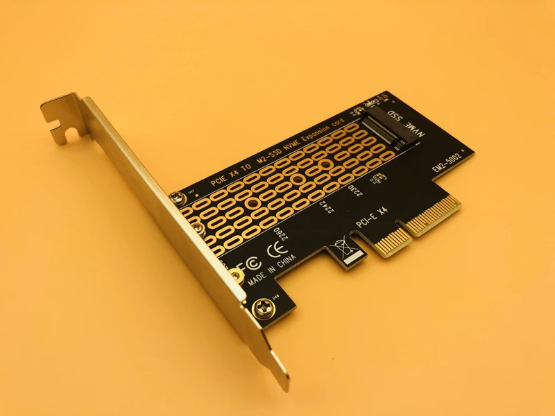 M2 NVMe PCI Express E 3 0 X4 в M.2 M Key преобразователь интерфейса адаптер карта PCIE SSD переходная