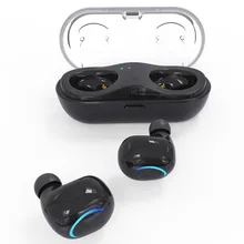 Q18 наушники-вкладыши TWS мини беспроводные наушники с bluetooth гарнитурой наушники с шумоподавлением телефон наушники гарнитура с микрофоном зарядный чехол