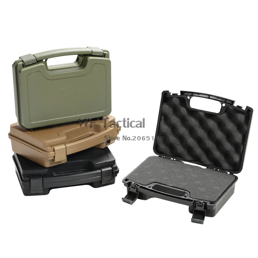 GUGULUZA-ABS-Pistol-Case-Tactical-Hard-Pistol-Storage-Case-Gun-Case-Padded-Hunting-Accessories-Carry-Boxs