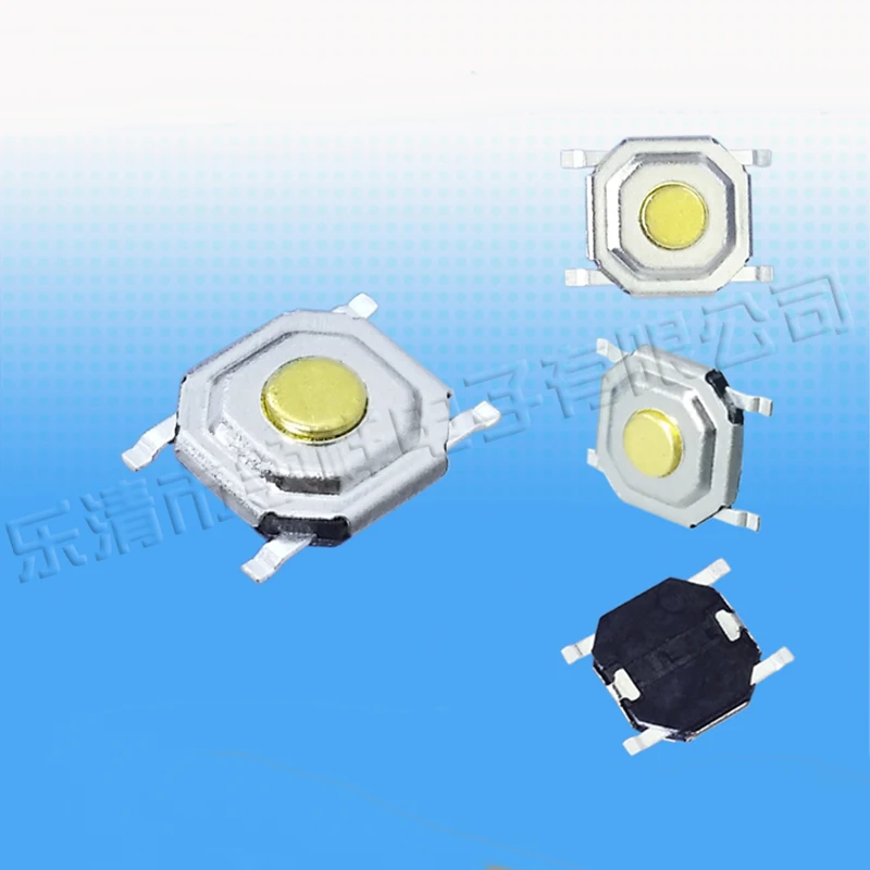 Бесплатная доставка 10 шт. 4*4*1 5 мм 4x4x1 SMD кнопочный переключатель
