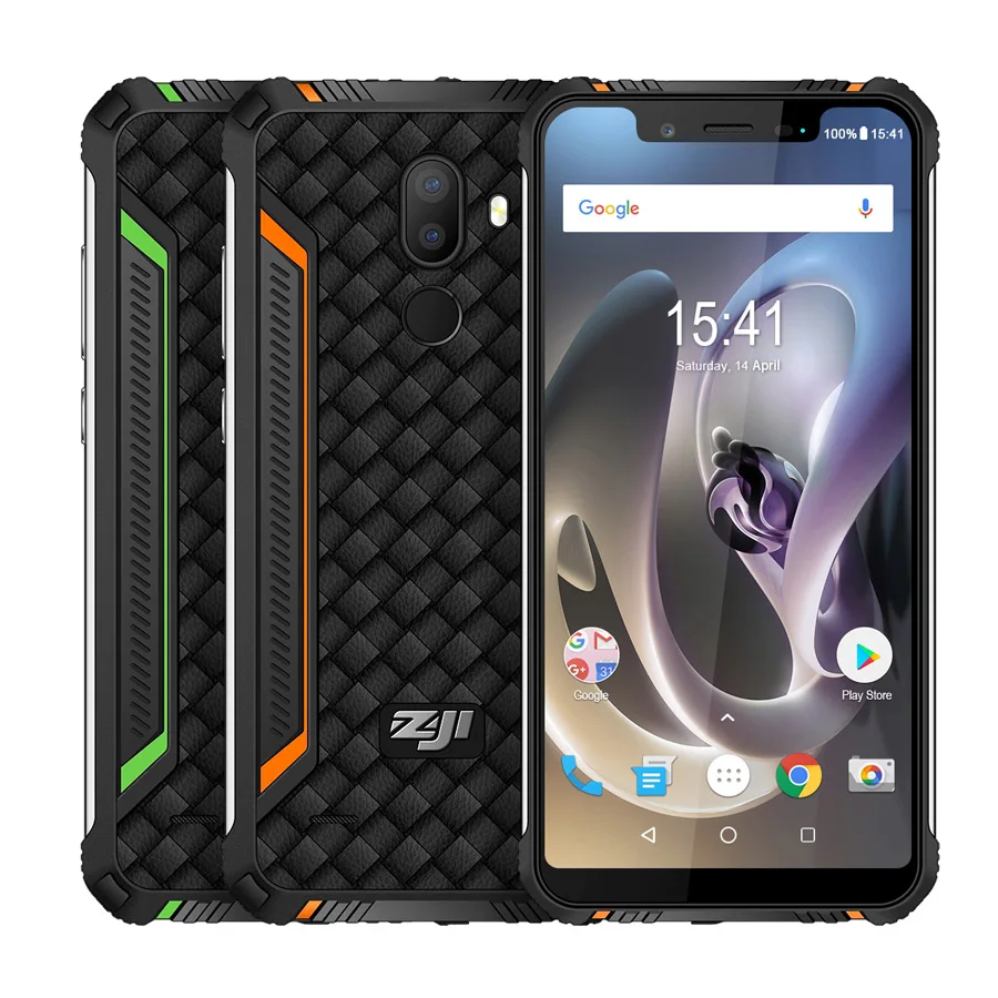 HOMTOM зоджи Z33 IP68 Водонепроницаемый 16MP+ 13MP Android 8,1 смартфон 5,8" 3 ГБ+ 32 ГБ, 4600 мА/ч, FaceID разблокировка отпечатком пальца OTG OTA