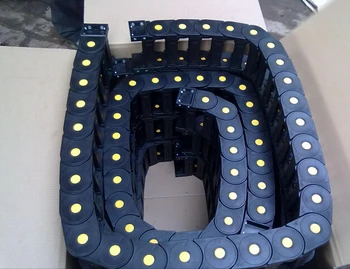 

Bridge type flexible cnc plastic cable chain for machine tools from China supplier