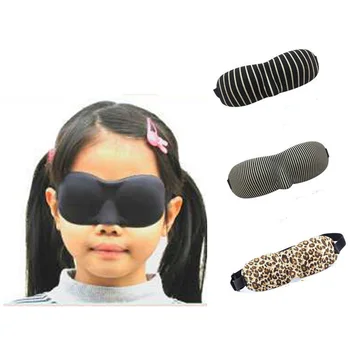 

1PC Sponge three-dimensional Sleeping Eye Mask Baby Travel nap Eye Cover Patch Teen Blindfold Eye Mask For Sleep dropshipping