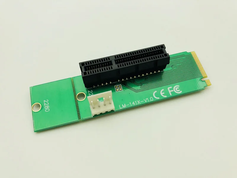 Переходная карта NGFF Riser M2 M.2 к PCI E 4x 1x переходная переходник папа Мама PCIE