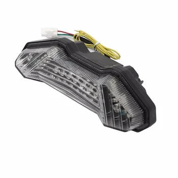 

For YAMAHA FZ-09 MT-09 MT09 2014-2016 Motorcycle Integrated LED Tail Light Brake Turn signal Blinker Lamp Fit MT FZ 09 Clear