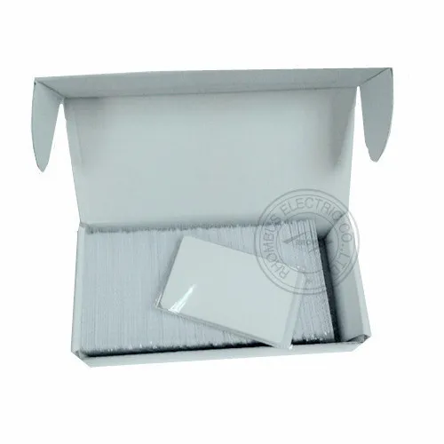 200pcs/lot 1k S50 Blank card thin pvc Card RFID 13.56MHz ISO14443A IC Smart Card Waterproof - Famidy.com