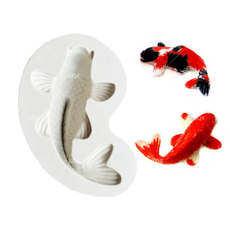 Fish Shape Silicone mold Candy Mold For Cake Decorating Tools Kitchen