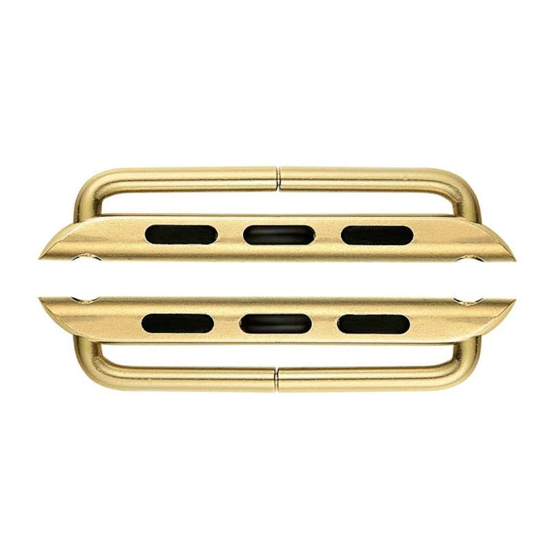 Соединитель для часов apple watch 5/4/3/2/1 ремешок 42 мм 38 44 40 металлический