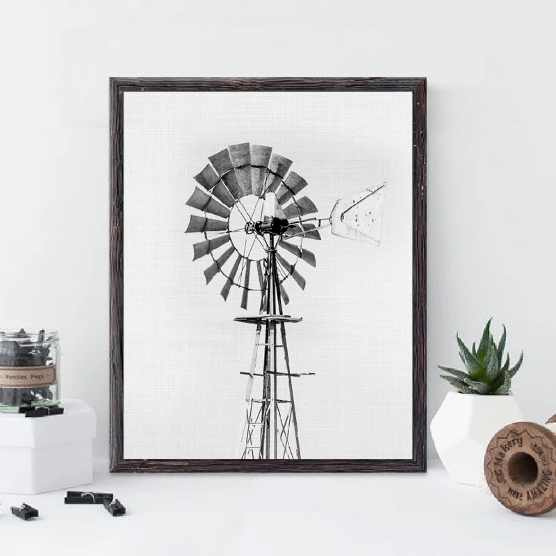 Windmill Canvas Prints