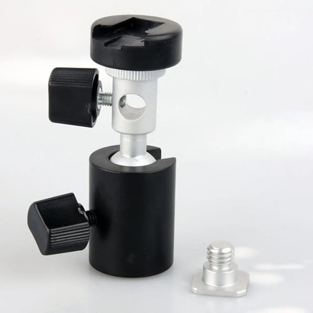 

Swivel Flash Hot Shoe Umbrella Holder Light Bracket Stand Mount Adapter For Studio Light Type C