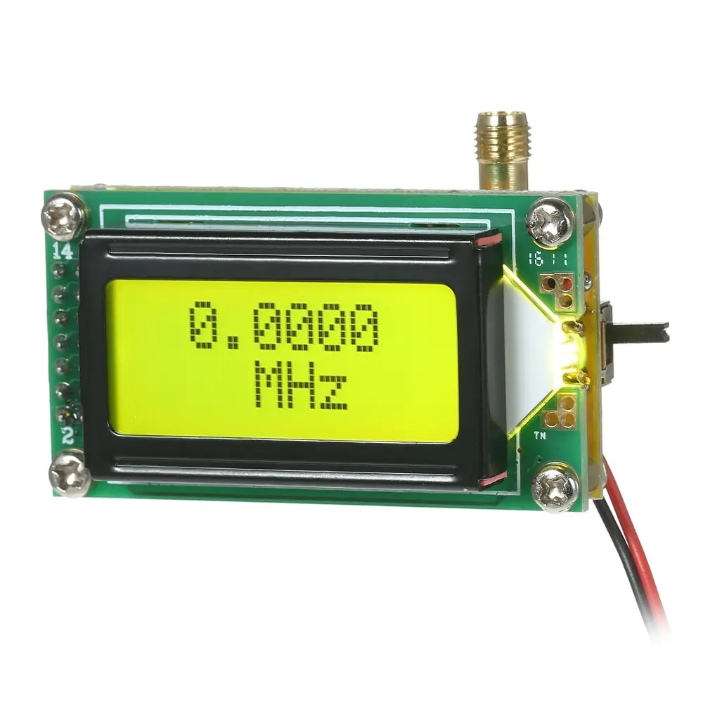 Чувствительность 1-500 МГц DIY цимометр Высокая точность счетчик частоты ЖК-дисплей измерительный модуль Hz тестер модуль измерения