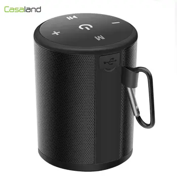

Casaland Waterproof Bluetooth Speaker Portable Outdoor Wireless Speaker Mini Column Stereo Bass Boombox