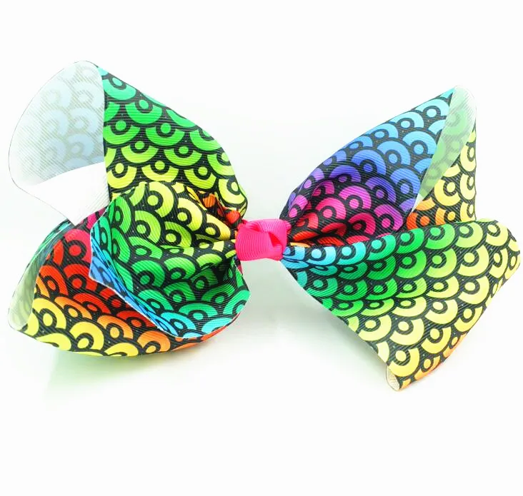 dragon scale ribbon bow