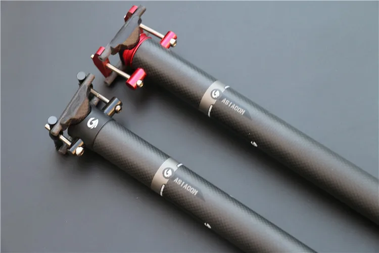 Подседельный штырь из углеродного волокна матовый 3K 33 9/34 9*580 мм|bicycle seatpost|carbon fibre