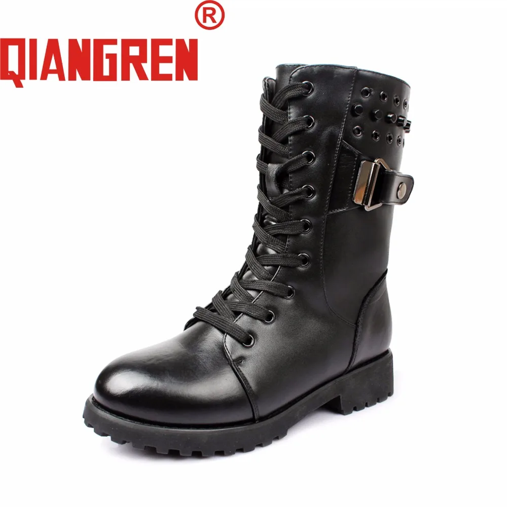 QIANGREN New Arrive Military Factory Direct Womens Winter Genuine