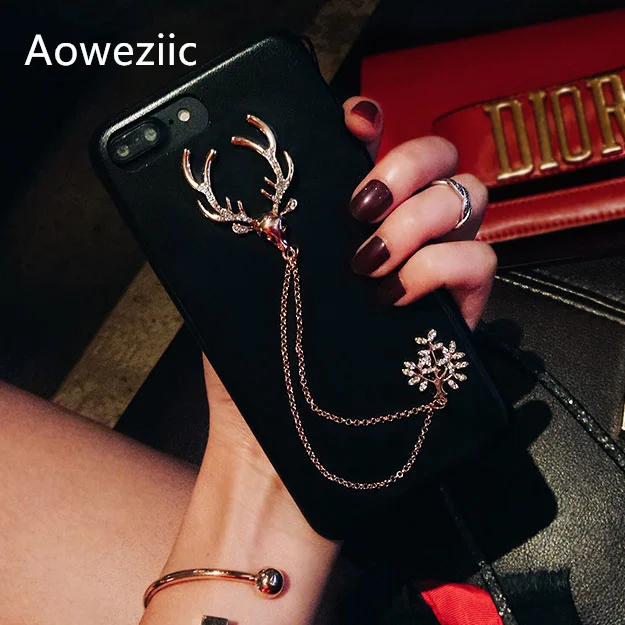 Кожаный ремешок Aoweziic для iPhone6s 8 XR XS MAX 7plus for iphone phone casescase leather