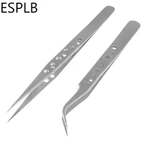 gebogen 6/ PCS//set Industrie Pinzette gerade Spitze Wartung Werkzeuge Kits