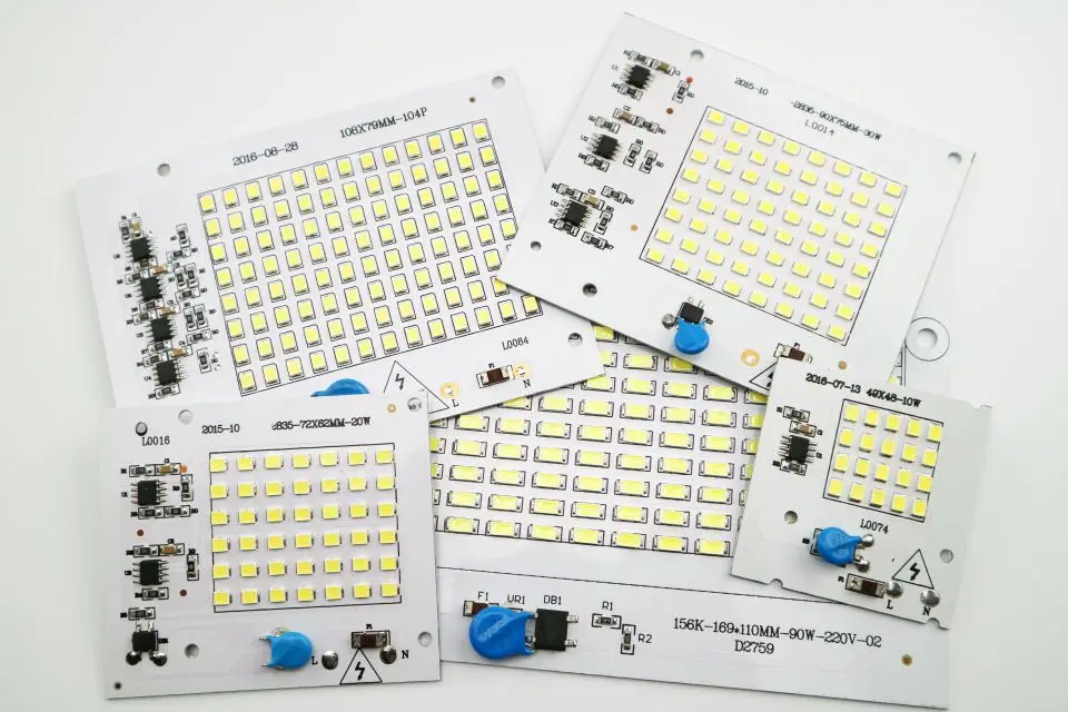 LAN MU 10 шт. светодиодный ламповый чип 220 В SMD лампочка 2835 5730 Smart IC светодиодный светильник на входе 10 Вт 20 Вт 30 Вт 50 Вт 90 Вт для наружного прожектора светильник