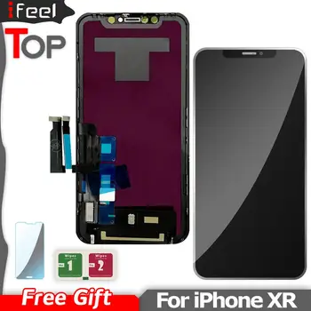 

For iPhone XR LCD Display + Touch Screen Digitizer Assembly Replacement For iPhone XR LCD No Dead Pixel