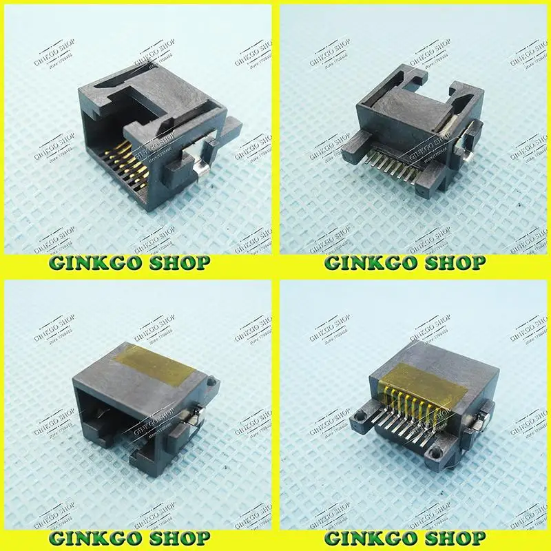 100 шт./лот новые ноутбуки RJ45 разъем Женский адаптер Интерфейс сетевой для samsung ASUS и