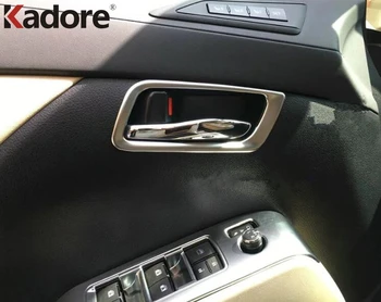 

For Toyota Alphard Vellfire 2016 2017 2018 Front Door Handle Protector Sticker Inner Door Push Decoration Cover Car Styling