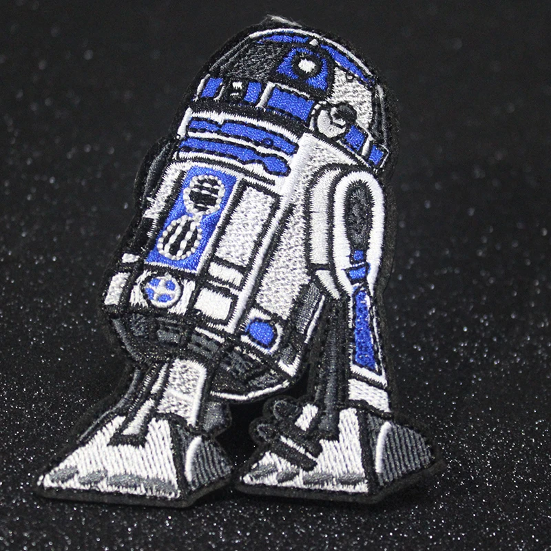 

Pulaqi Star Wars Patch Embroidered Patches For Clothes Stickers Stripes 3D Cartoon Patch Iron On Patches For Clothing Applique F