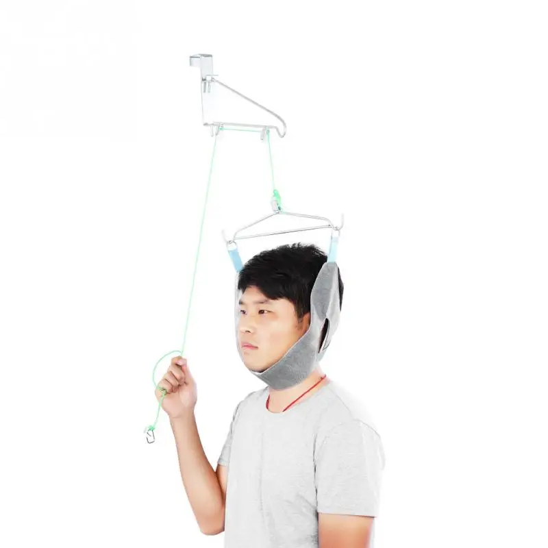 

Posture Corrector Adjustable Neck Brace Cervical Traction Fixation Gear Neck Correction Stretcher Pain Relief