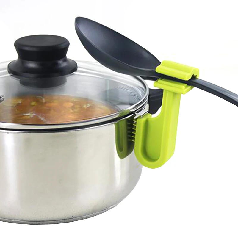 1PC Multifunction Ladle Spoon Rest Holder Utensil Organizer Spatula