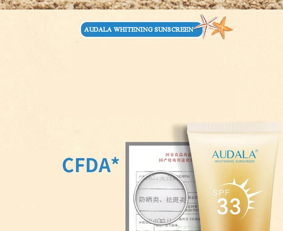 AUDALA крем для лица солнцезащитный SPF30+ изоляция УФ солнцезащитный крем для тела солнцезащитный крем водостойкий Солнцезащитная косметика