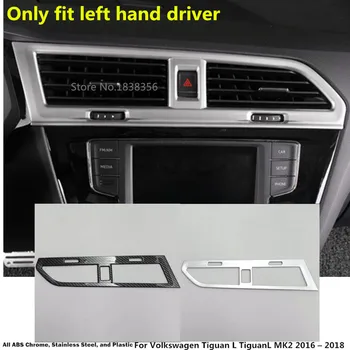 

Garnish Inner Trim Middle Air Conditioning Switch Outlet Vent Panel For Volkswagen Tiguan L TiguanL MK2 2016 2017 2018 2019 2020