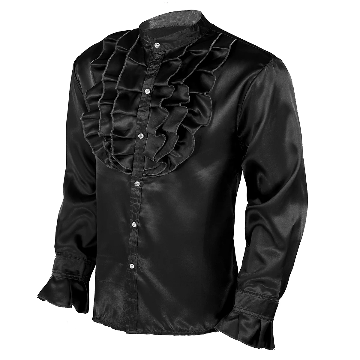 Купить Черную Шелковую Рубашку Мужскую
