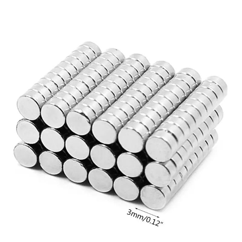 

35pcs D6X3mm Neodymium Magnet Strong Magnet NdFeB Disc Magnet for Magnetic Push Pins