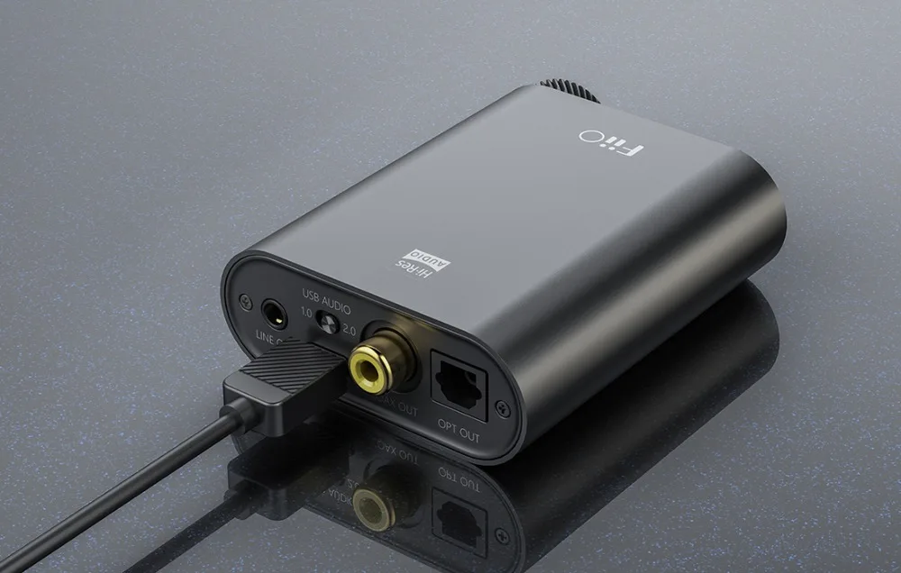 New FiiO K3 Portable Headphone Amplifier DSD USB DAC ES9038Q2M For  PC,Support COAXIAL/OPTICAL/2.5 BALANCE USB Type-C