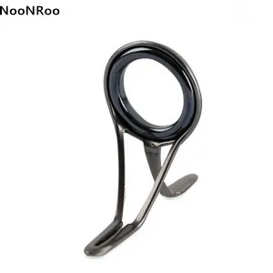 

Model T Double-Foot Medium-Heavy Duty Stripper & Reduction Guides Silver Black Grey color Fishing rod Guide