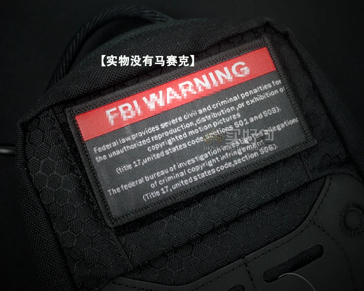 

[buy good bag] artist's rustic seal afobi-ai waring magic armband affixed with black and red warning tape