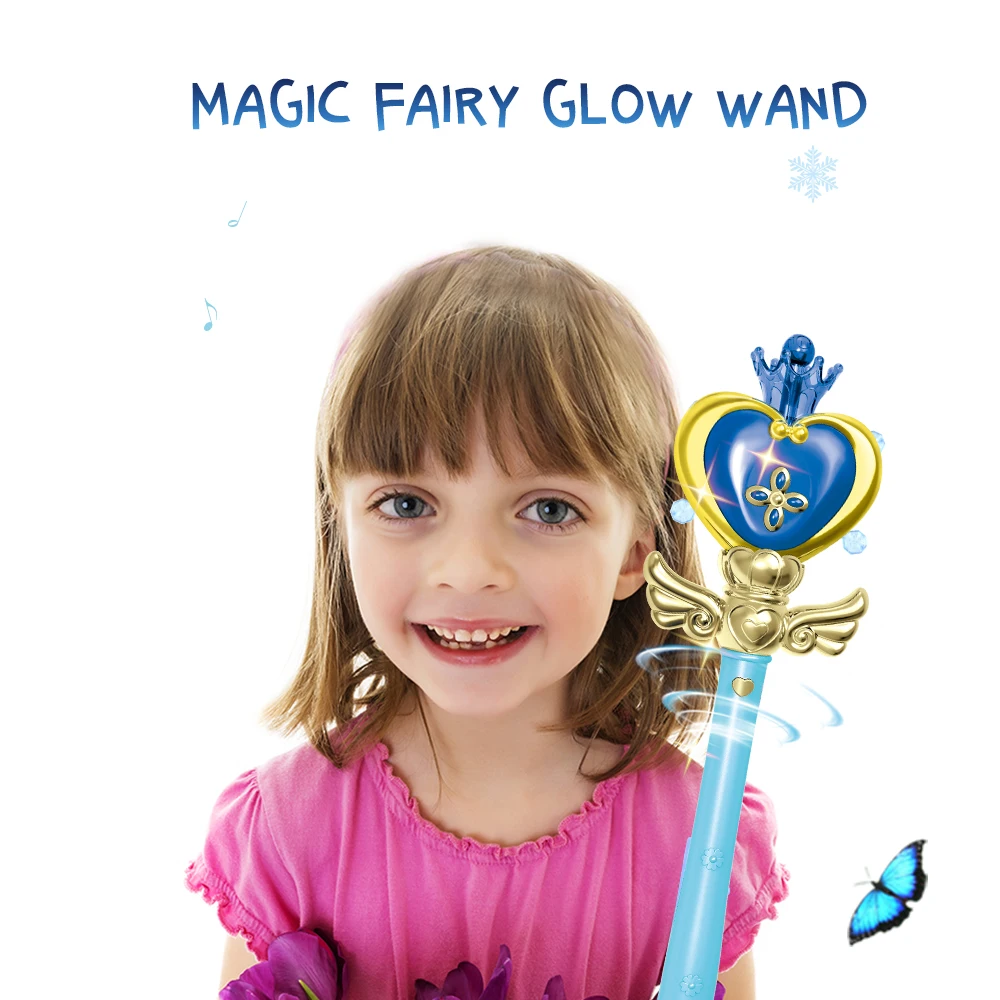 Реалистичные световые и музыкальные эффекты привлечь для детей фестиваль подарочной коробке посылка волшебный свет палочка Stick Косплэй