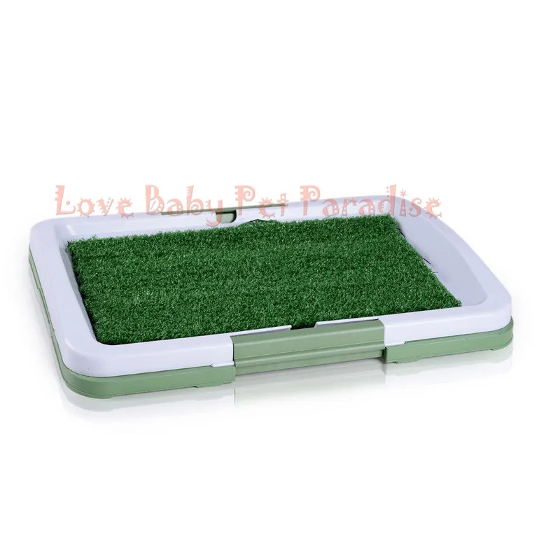Easy Dog Potty Training Synthetic Grass 3 Layered System Pan Tray in