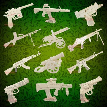 

wooden 3D building model toy wood puzzle hand work Uzi Revolver Magnum BERETTA AK47 Rifle M4 Submachine machine gun Carbine 1pc